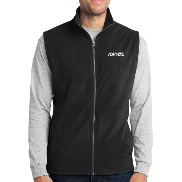 Advics Embroidered - Microfleece Vest Thumbnail